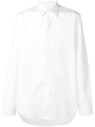 Shop Maison Margiela Concealed Fastening Shirt In White
