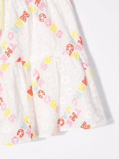Shop The Marc Jacobs Broderie-anglaise Tiered Miniskirt In White