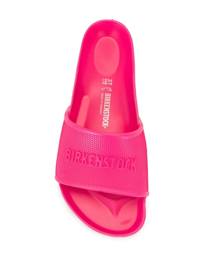 Shop Birkenstock Barbados Eva Slides In Pink