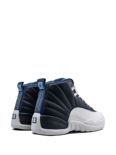 Shop Jordan Air  12 Retro "obsidian" Sneakers In Blue