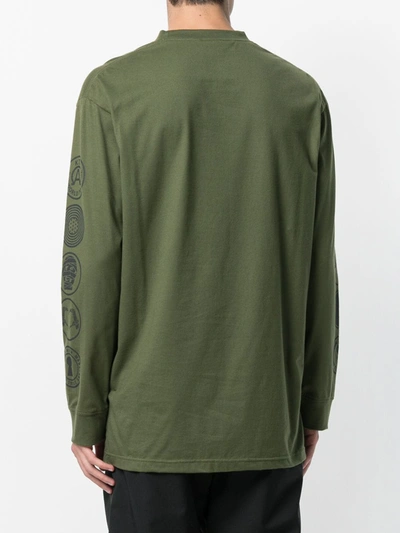 Shop Ktz Multi-stamp Sweatshirt In Green