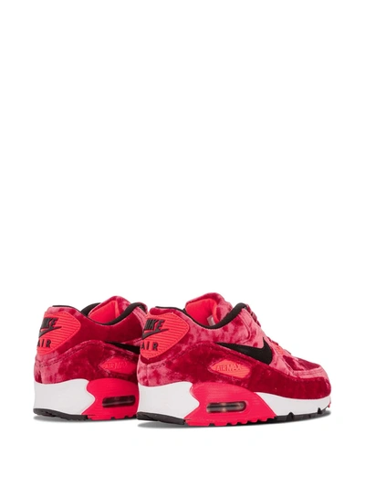 Shop Nike Air Max 90 Anniversary Sneakers In Red