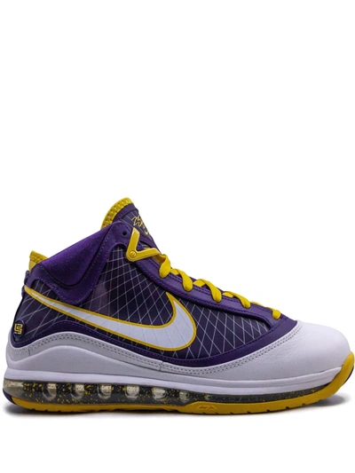 Shop Nike Air Max Lebron 7 "media Day" Sneakers In Purple