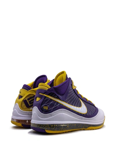 Nike Air Max Lebron 7 "media Day" Sneakers In Purple