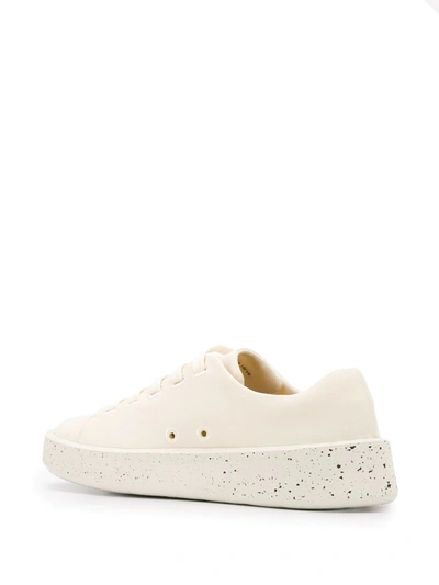 Shop Camper Together Ecoalf Lace-up Trainers In Neutrals