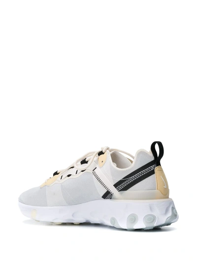 NIKE REACT ELEMENT 55 TRAINERS - 白色