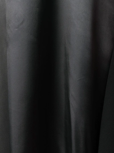 Shop Maison Margiela Contrast Panel Dress In Black