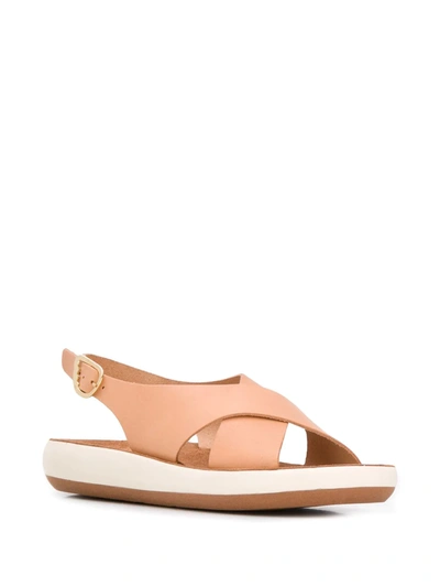 Ancient Greek Sandals Maria Platform Sandals In Neutrals