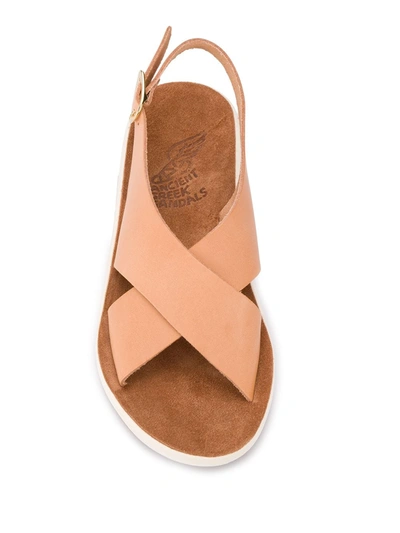 Ancient Greek Sandals Maria Platform Sandals In Neutrals