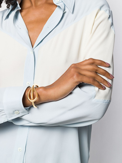 Charlotte Chesnais Needle Bracelet In Gold