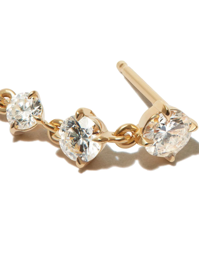 Shop Lizzie Mandler Fine Jewelry 18kt Yellow Gold Éclat Five Drop Diamond Earrings