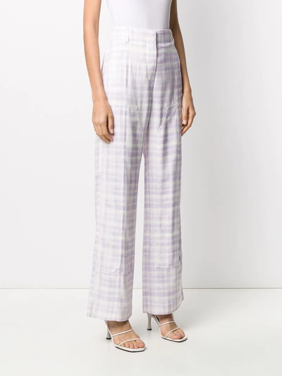 Shop Jacquemus Le Pantalon Estero Trousers In Purple