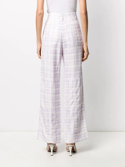 Shop Jacquemus Le Pantalon Estero Trousers In Purple