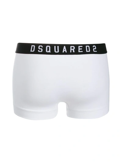 Shop Dsquared2 Icon Boxers In White