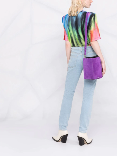 Attico Straight-leg Boyfriend Jeans In Blue