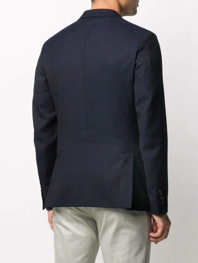 Shop Paul Smith Tailored Blazer Jacket In Blue