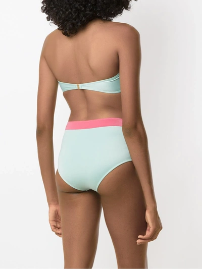 Shop Brigitte Hot Pant Bikini Set In Multicolour