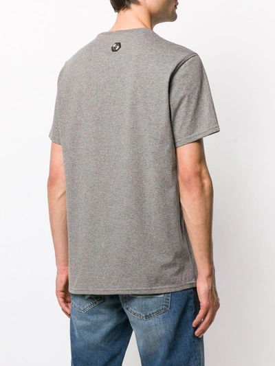 Philipp Plein T-shirt Round Neck Ss Pp1978 In Grey