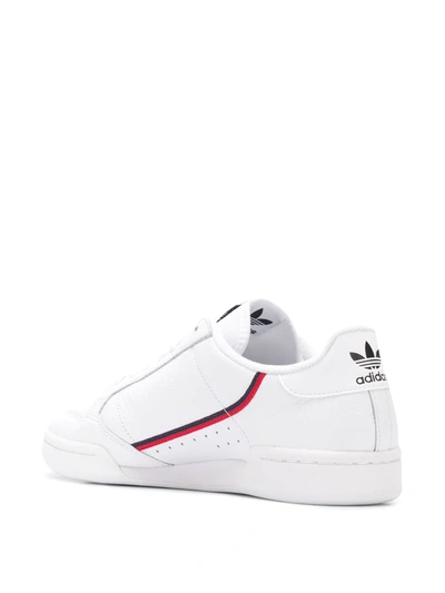 Adidas Originals Men's Continental 80 Leather Low-top Sneakers In White