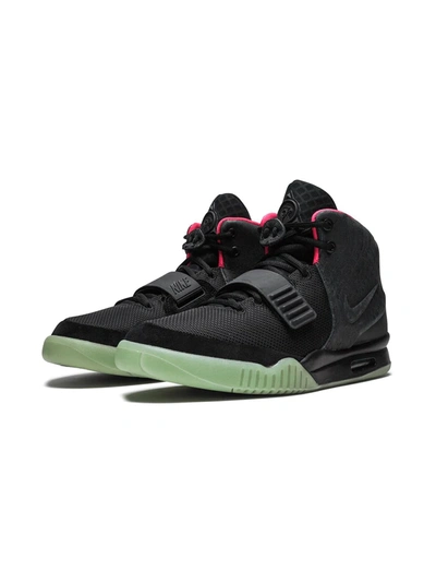 Shop Nike Air Yeezy 2 Nrg "solar Red" Sneakers In Black