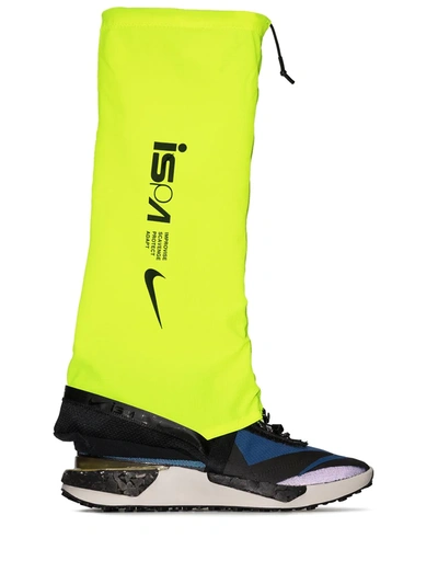 Nike Coastal Blue And Black Volt Drifter Gator Ispa Sneakers In Black