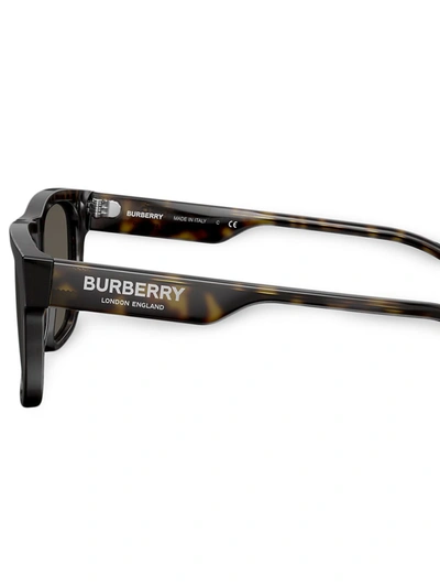 Shop Burberry Eyewear Square Frame Sunglasses In Brown