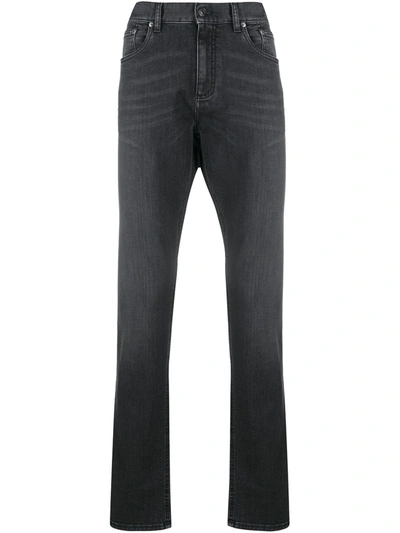 Shop Ermenegildo Zegna Bootcut Jeans In Black