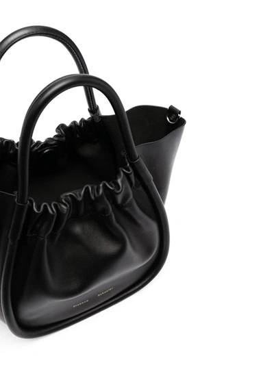 Shop Proenza Schouler Small Ruched Tote Bag In Black