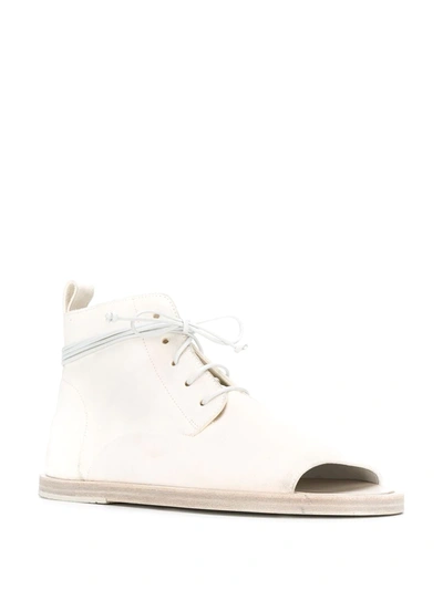 Shop Marsèll High-top Sandals In White