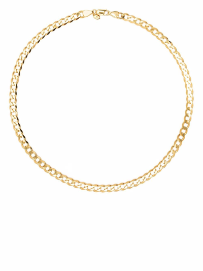 Shop Maria Black Forza 43 Necklace In Gold