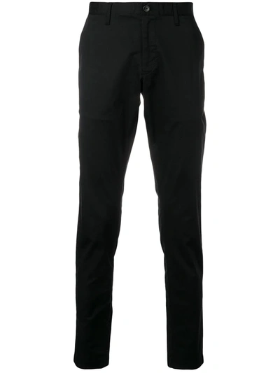 Shop Michael Michael Kors Classic Chinos In Black