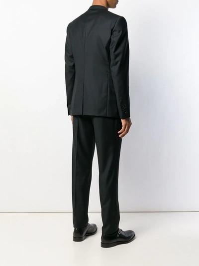 Shop Dolce & Gabbana Two-piece Formal Suit In Black