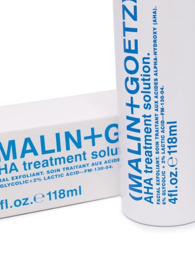 Shop Malin + Goetz Aha Treatment Solution 118ml In Neutral