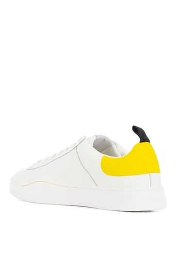 Shop Diesel S-clever Low Sneakers In White