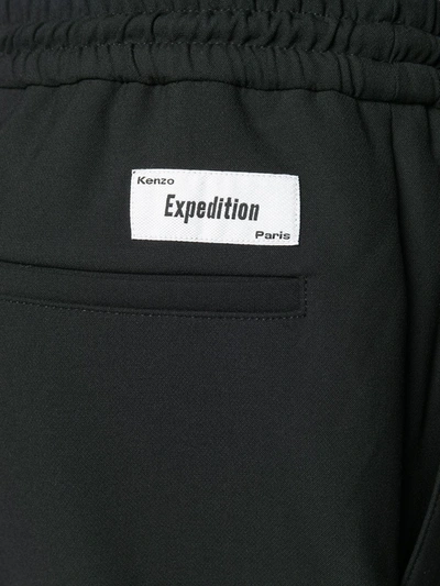 Shop Kenzo Expedition Track Pants In Black