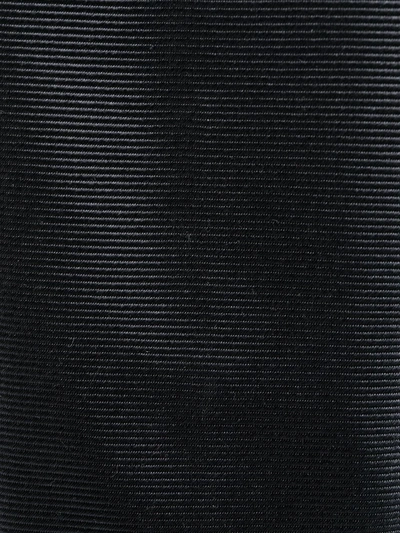 Shop Jil Sander Horizontal-stripe Pattern Silk Tie In Grey