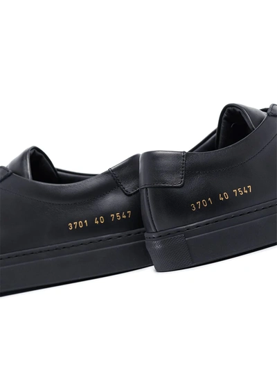 Shop Common Projects Achilles Low-top Sneakers In Black