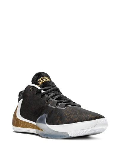 Nike Zoom Freak 1 Sneakers In Black