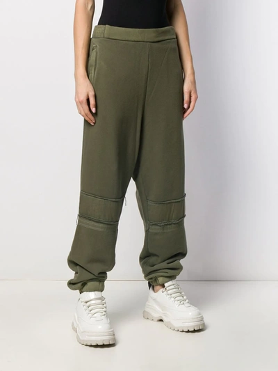 Shop Ambush High Rise Track Pants In Green