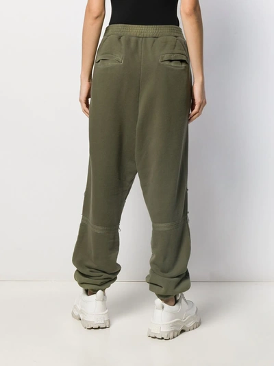 Shop Ambush High Rise Track Pants In Green