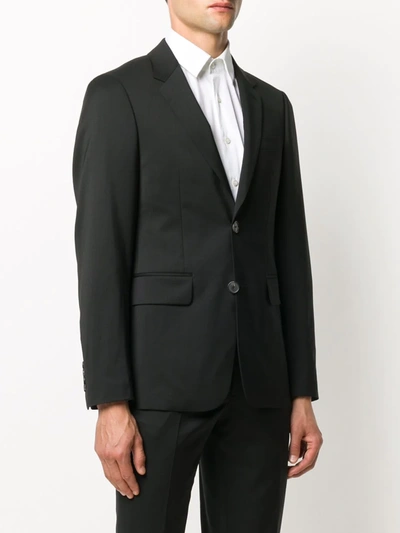 Shop Sandro One-button Tailor Blazer In Black