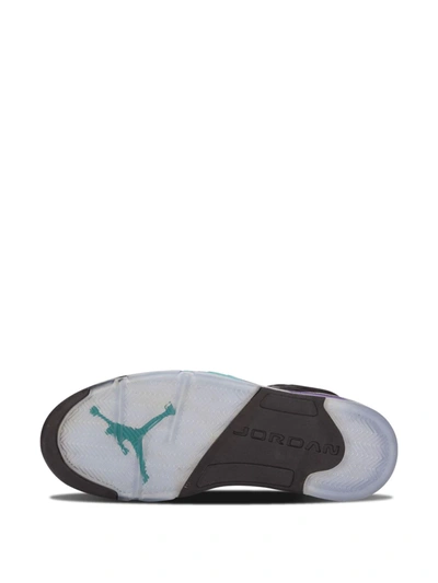 Jordan Air  5 Retro Black Grape In Black