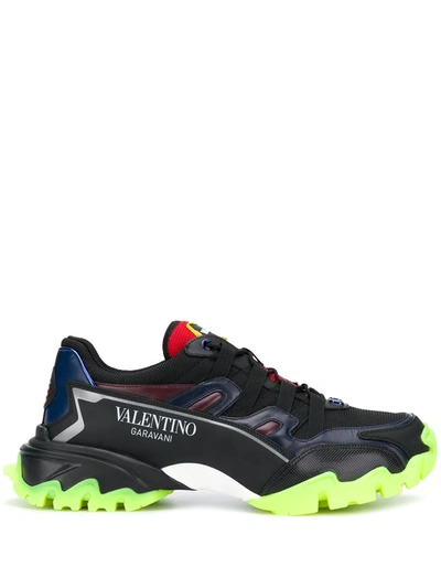 VALENTINO CLIMBER STYLE SNEAKERS - 黑色