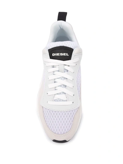 Shop Diesel S-serendipity Low Sneakers In White