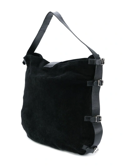 Pre-owned Dolce & Gabbana Strappy Shoulder Bag In Black