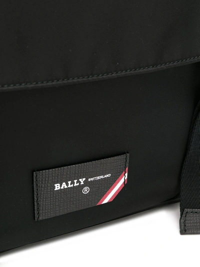 Shop Bally Fabro Messenger Bag In Black