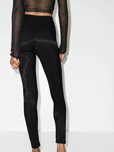 Shop Wolford Scuba High-waist Leggings In Black