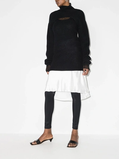 Wolford Scuba High-waist Leggings In Black