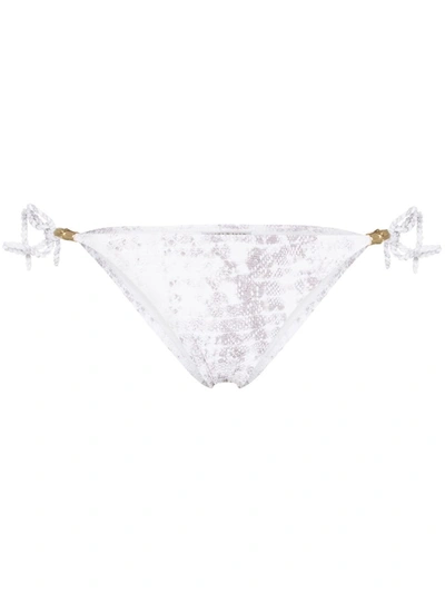 Shop Heidi Klein Core Tie Side Bikini Bottoms In White