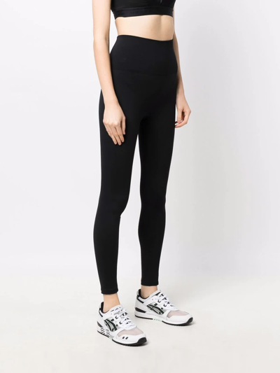 Shop Wolford The Wonderful Tonal Leggings In Black